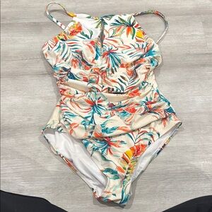 Tropical Print Swimwear